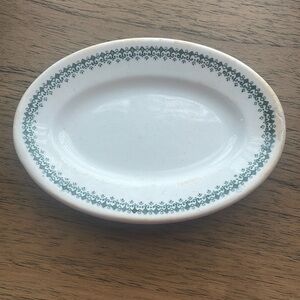 Vintage Chunky Ironstone Small plate / soap dish